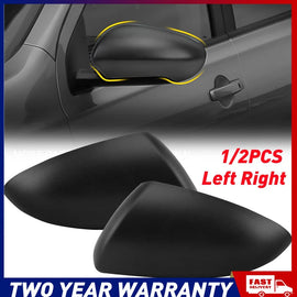 Left/Right Side Wing Door Mirror Cover House Cap For Nissan Dualis J10 07-14
