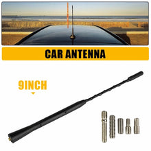 Load image into Gallery viewer, Car Roof Antenna Aerial Mast Rod Whip Signal Stereo Amplified Radio Universal 9”