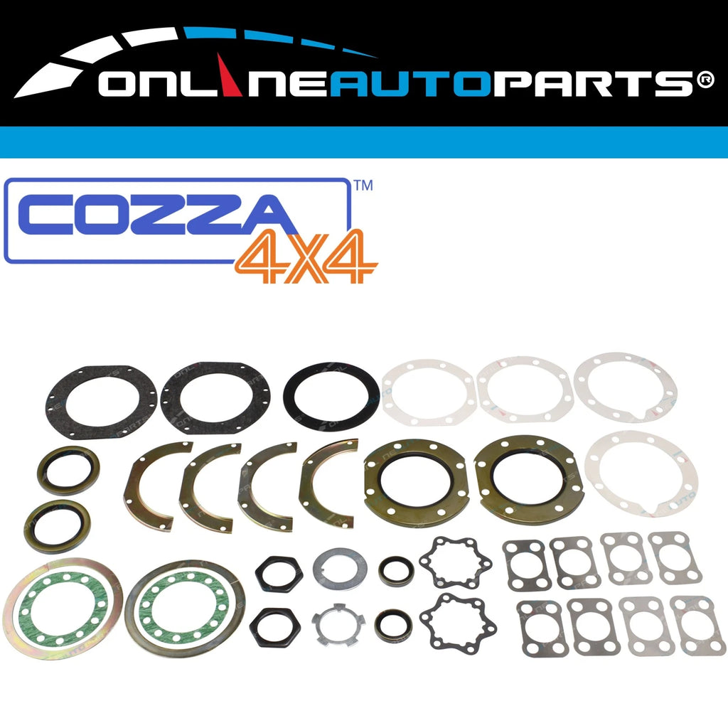 Swivel Hub Seal, Washer, Nut + Gasket Kit for Toyota Hilux Landcruiser