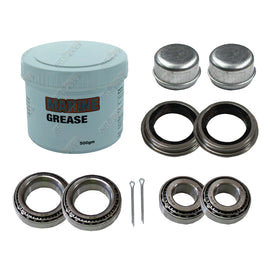 Marine Boat Trailer Bearings Kit Ford SL Type HCH Bearings & Seals + Grease