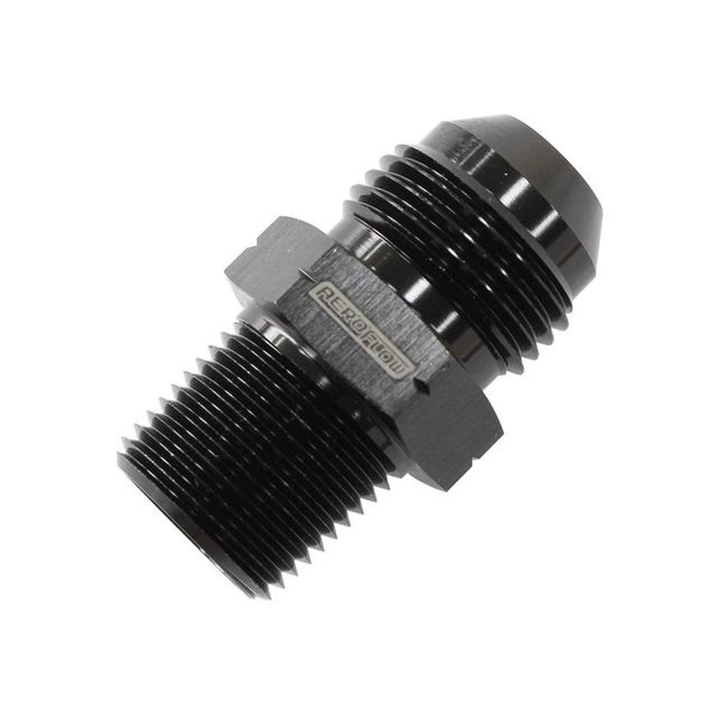 Aeroflow AF757-10BLK 3/8" Bsp Tapered To -10AN British Std Pipe Tapered