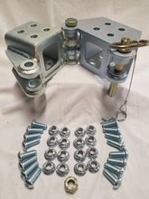 Load image into Gallery viewer, Heavy Duty Fold Away Hinge Kit Zinc Plated Fits 3x3 trailer tongue