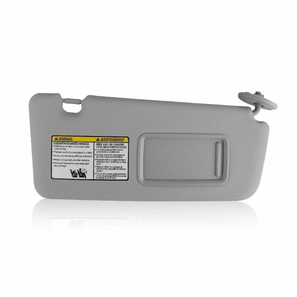 SUN VISOR RH RIGHT SIDE GRAY & EXTENDED PAD For TOYOTA RAV4 2004-05 REPLACEMENT