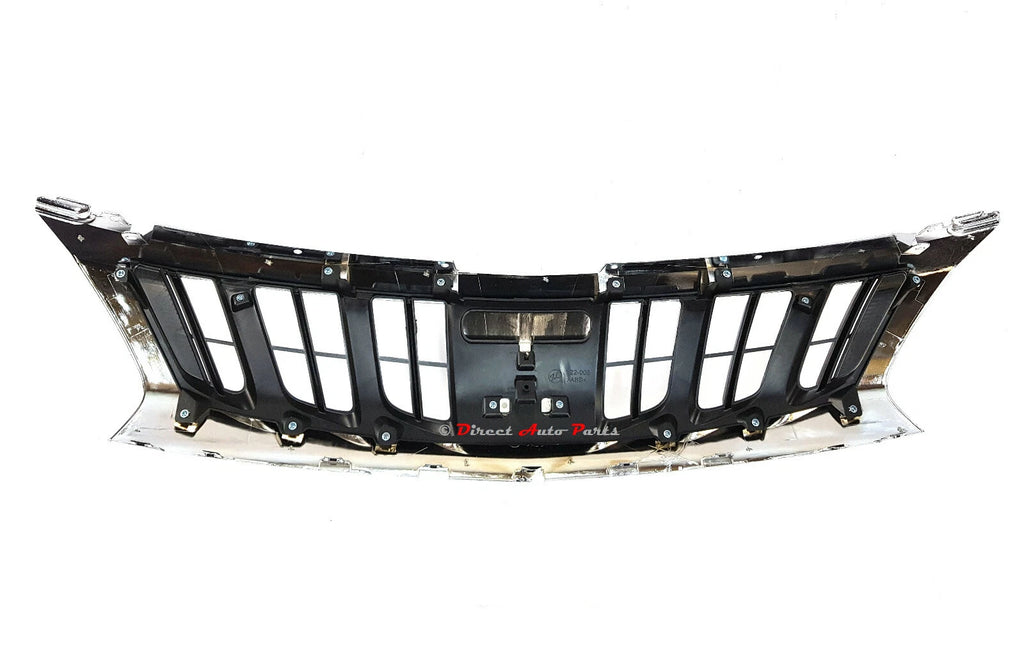 *NEW* TOP FRONT GRILLE MESH (CHROME) for MITSUBISHI TRITON MQ 2WD 4WD 2015- 2018
