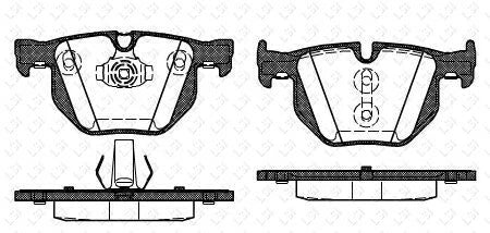 Front and Rear Brake Pads + Disc Rotors with Sensors Full SET for BMW X5 E70 X6
