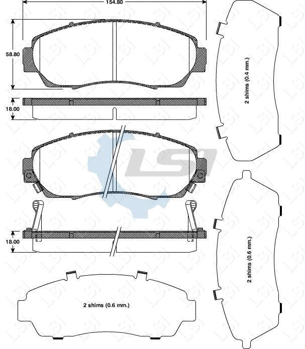Front Bendix Brake Pads and Disc Rotors Set for Honda CRV 2.4 RE4 2007-2012