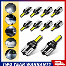 Load image into Gallery viewer, 40pc 2LED 7020 SMD Car Interior Lights Panel Bulb Lamp T10 BA9S Dome Festoon A