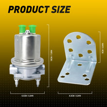 Load image into Gallery viewer, P4070 For NEW Gold Electric Fuel Pump External 4-6 PSI + Bracket 4070 FE0539