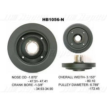 Load image into Gallery viewer, Powerbond OEM Replacement Harmonic Balancer HB1056N