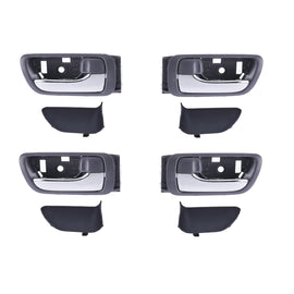 4pc Set Left Right Front R Rear Chrome Inner Door Handle for Toyota Camry CV 36