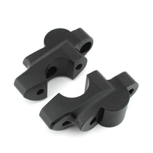 Load image into Gallery viewer, For Suzuki GSX-S1000F 2015+ Handlebar Riser Mount Clamp Black Move Back Adaptor