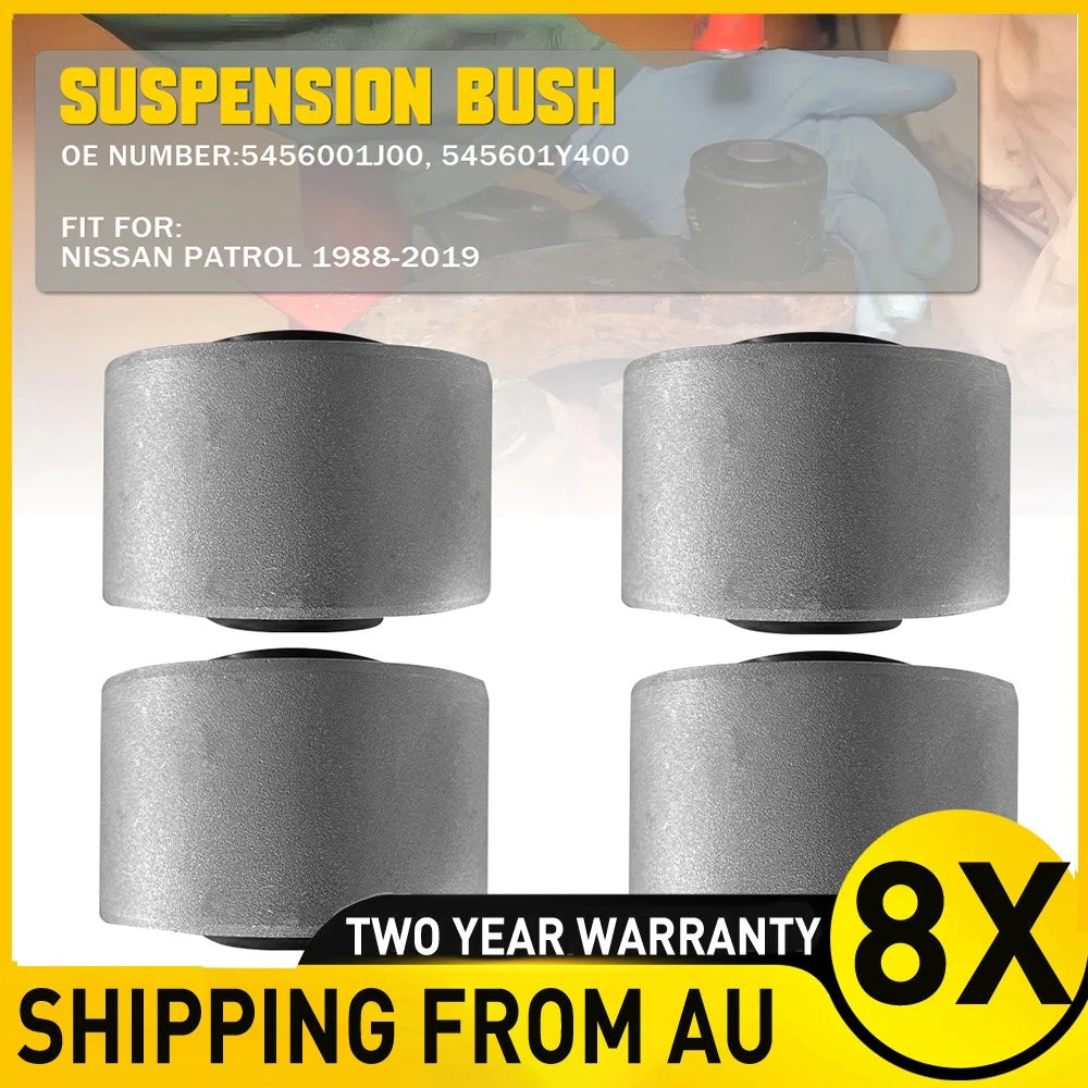 8x Fits Nissan Patrol Y60 GQ Y61 1988 1989-2019 Front Suspension Arm Bush Kit