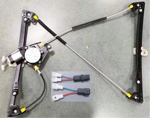 Front Right Window Regulator With 2 Pins Motor for Peugeot 206 99-07 3-Dr Hatch