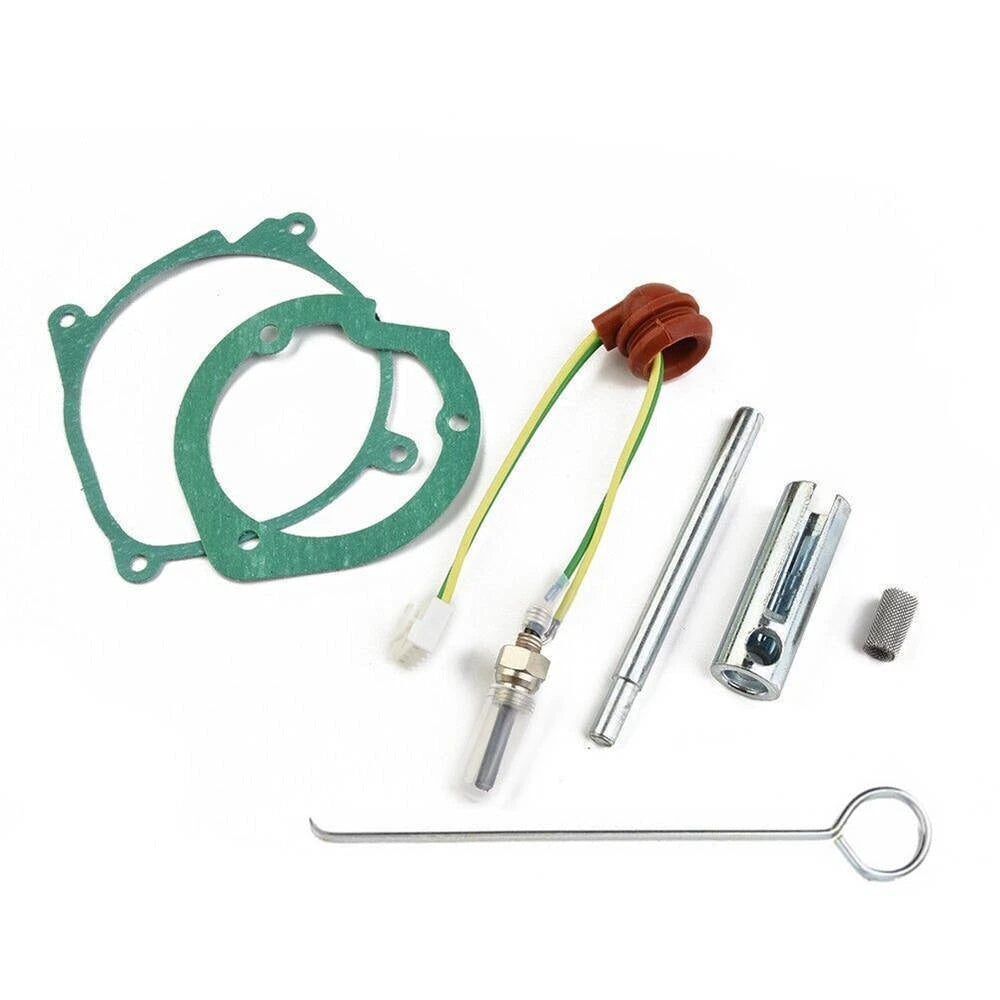 7Pcs Car Air-Diesel-Gasket+Ceramic Glow Plug Kit For Chinese Diesel Heater 2KW