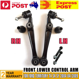 2 for Ford Territory SX SY 2WD AWD Front Lower Control Arm w/ Ball Joint & Nuts