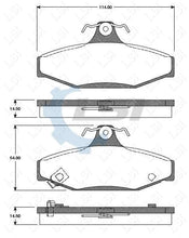 Load image into Gallery viewer, Rear Brake Pads and Disc Rotors Set for Ford FALCON AU including UTE 1998-00