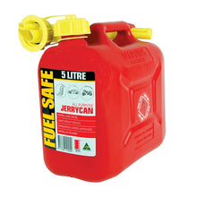 Load image into Gallery viewer, 5 Litre Jerry Can Red Petrol Fuel Container Heavy Duty Fuel Storage With Pourer