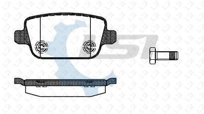 Rear Brake Pads and Disc Rotors Set for Ford MONDEO MB/MC 2.0 2.3 2.5