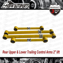 Load image into Gallery viewer, Rear Upper Lower Control Trailing Arms fit Toyota Landcruiser 80 105 Series Arms
