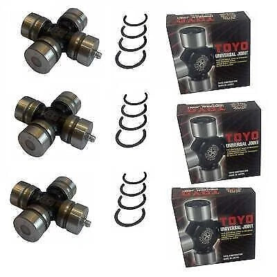 3 Universal Joints for Toyota Hilux RWD GGN GUN KUN LN RN RZN TGN Uni Joint