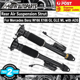 L+R Rear Air Suspension Shock Struts For Mercedes Benz X166 W166 ADS OE Quality