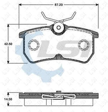 Load image into Gallery viewer, Rear Brake Pads and Disc Rotors Set for Ford FOCUS 1.8L 2.0L 1998-04
