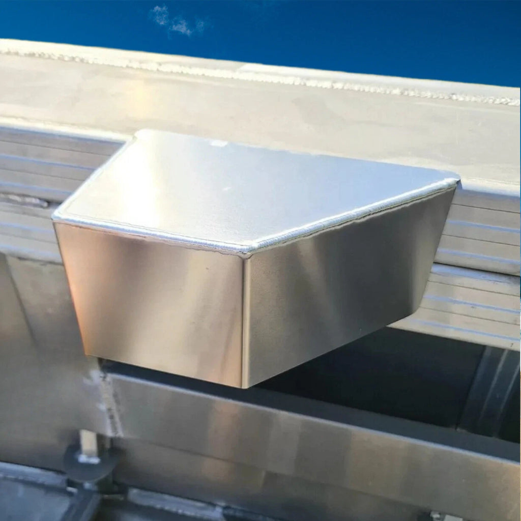 Oxidation Aluminium Side Console Boat Switch Panel Sounder Mount Alloy Bracket