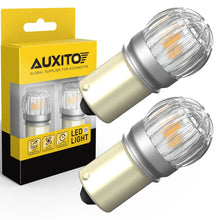Load image into Gallery viewer, AUXITO LED Bulbs Light BA15S P21W 1156 Reverse Backup Turn Tail Stop Amber Globe