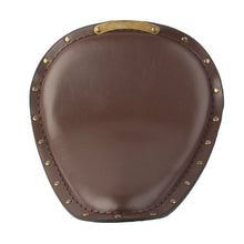 Load image into Gallery viewer, Brown Soft PU Motorcycle Spring Solo Seat For Harley Sportster Iron XL 883 1200