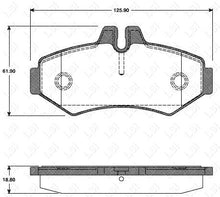 Load image into Gallery viewer, Genuine Roadhouse European Brake Pads Rear [ 0733 00 ] DB1961