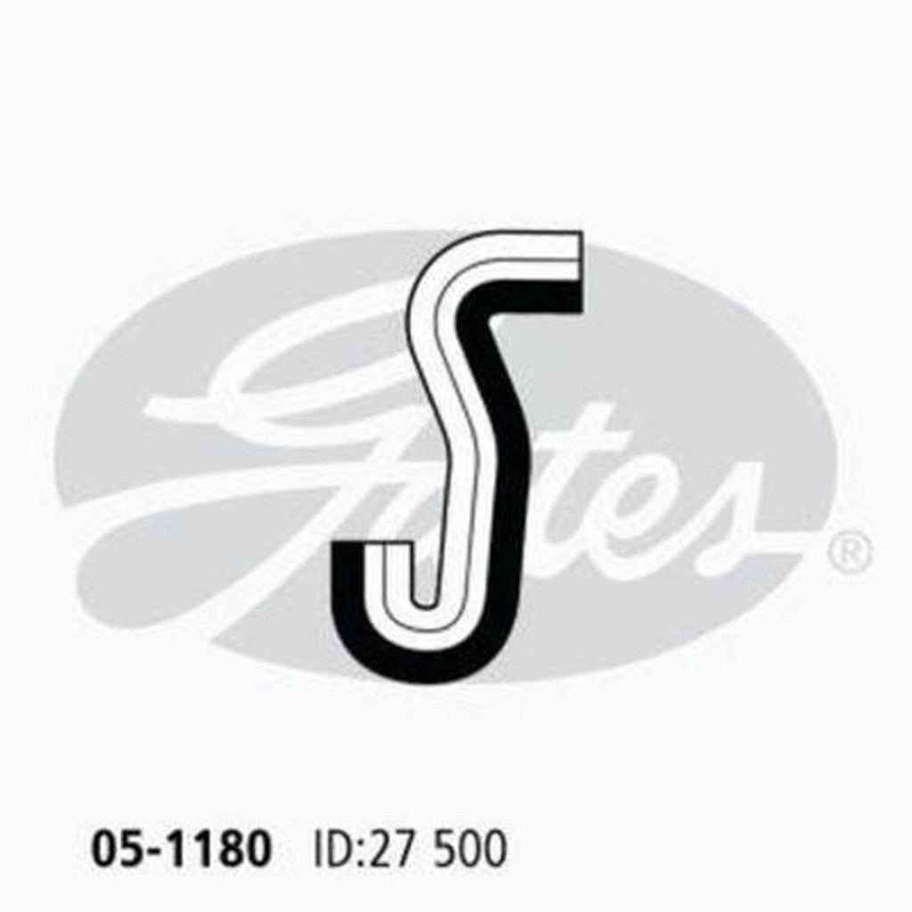 Gates Radiator Hose 05-1180 – High-Temp Coolant Hose