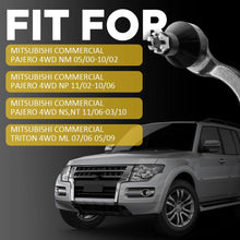 Load image into Gallery viewer, 2 Pcs Trupro LH+RH Outer Tie Rod Ends for MITSUBISHI PAJERO 4WD NM NP NS NT ML