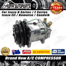 Load image into Gallery viewer, A/C AC Compressor For Isuzu N F Series Elf NPR59P NPR71 NPS250 NPS300 NQR450