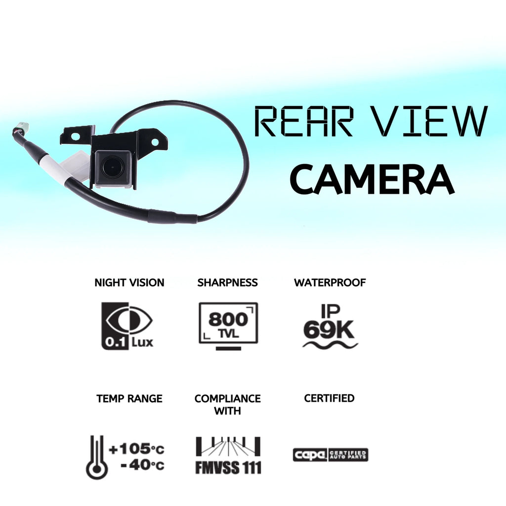 Reverse Camera OE 7 Pin Connector for Toyota Camry ACV40/AHV40 2009-2012