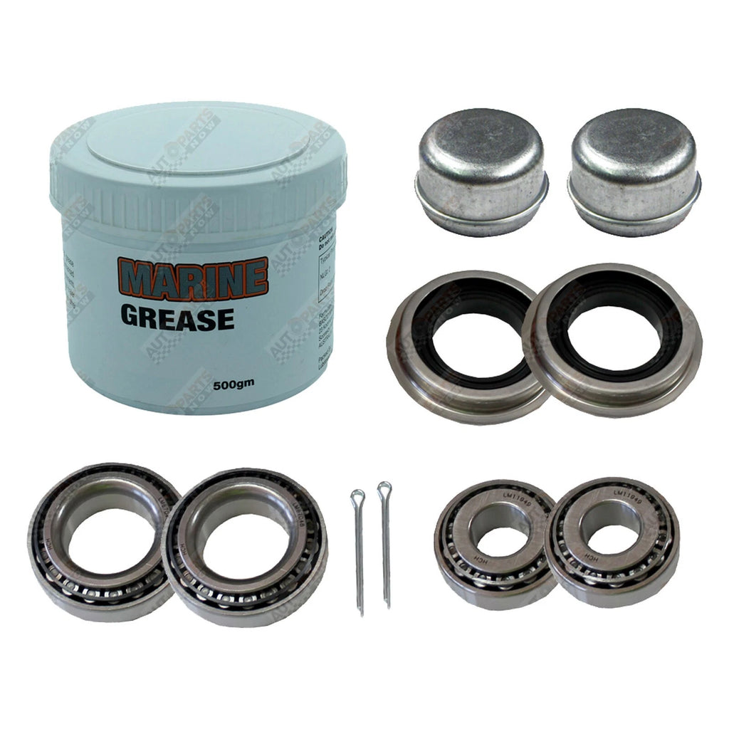 Marine Boat Trailer Bearings Kit Holden LM Type HCH Bearings & Seals + Grease