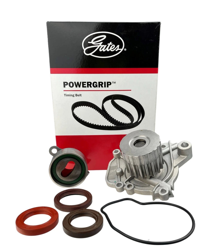 Timing belt kit with water pump and seals for Honda 1.6L SOHC D16Y D16Z engines