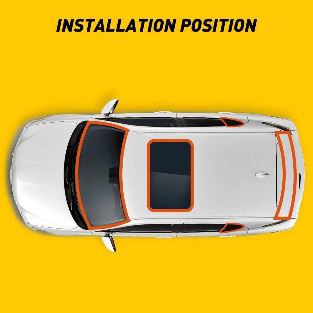 3M Car Windshield Sunroof Rear Roof Window Edge Strip Seal Protector Rubber T AU