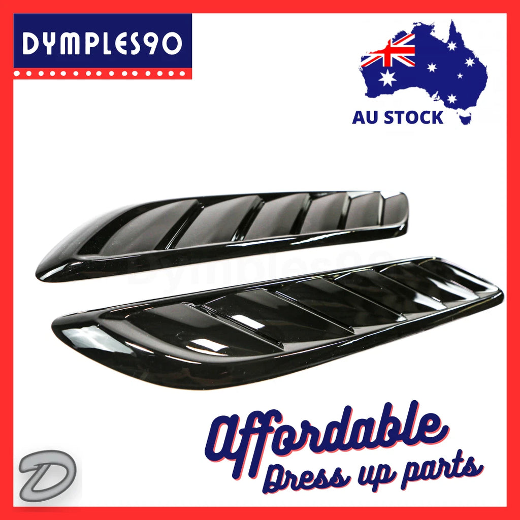 PAIR OF PLASTIC BONNET VENTS 1:1 FOR HOLDEN COMMODORE VF/CAPRICE/CALAIS/CHEVY SS