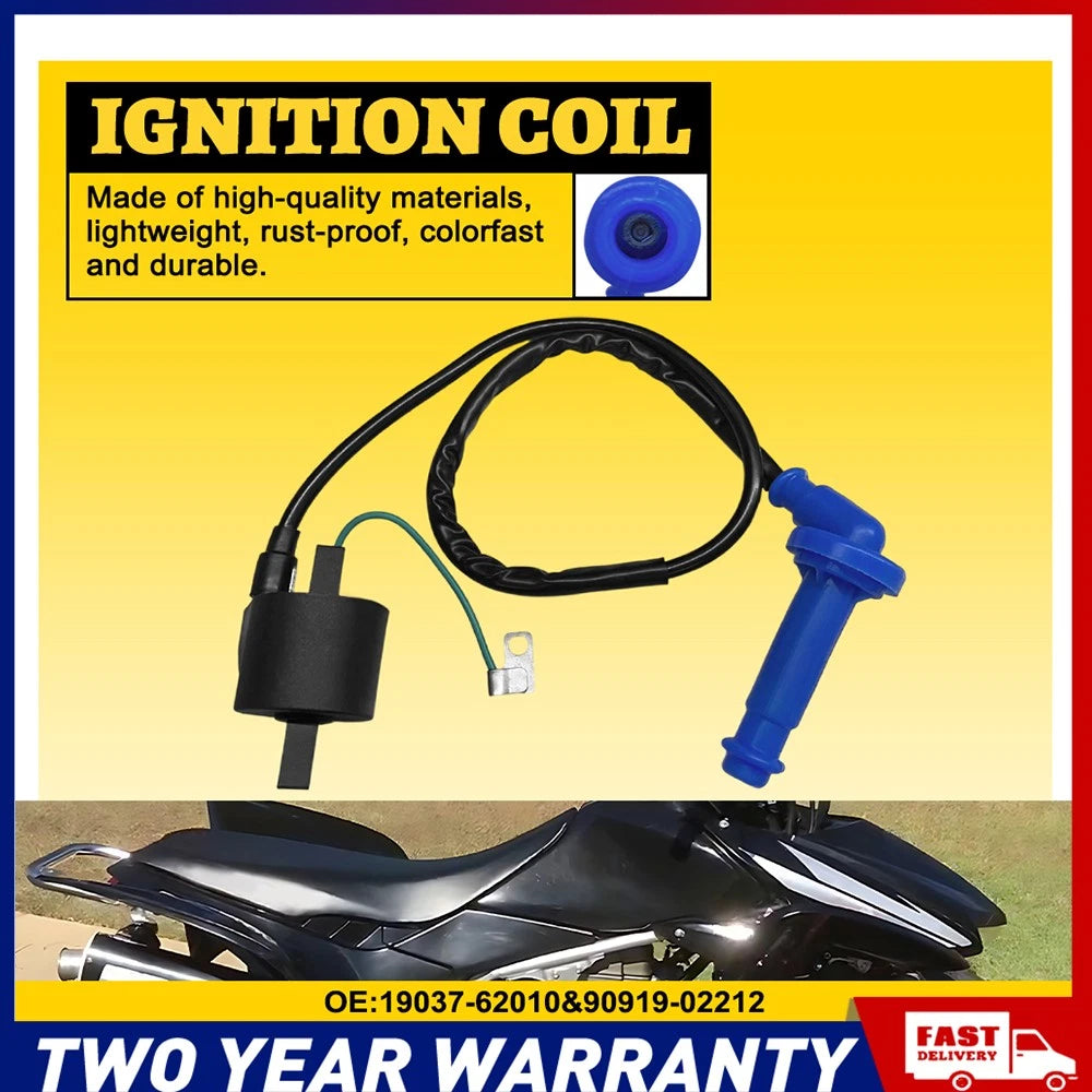 Ignition coil 30500-MEB-671 for Honda TRX450 and CRF450 off-road motorcycles
