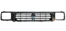 *NEW* GRILLE HEAD LIGHT RIMS (SILVER GREY) SUIT TOYOTA HILUX LN106 4WD 1991-1997