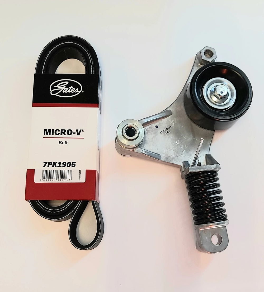 Engine drive belt and tensioner kit for Toyota Camry, RAV4 and Daihatsu Altis 2AZ-FE engines