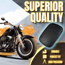 Load image into Gallery viewer, 6 Suction Cup Rear Fender Passenger Pillion Rectangle Pad Seat For Harley Custom