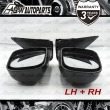 Load image into Gallery viewer, Set / Pair LH+RH Manual Door Mirror Black For Toyota Hilux Ute 2WD &amp; 4WD 05~15