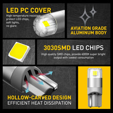 Load image into Gallery viewer, 2/4/10X T10 LED Bulb Globe Parker Number Plate Interior Dash Car Light Bulbs