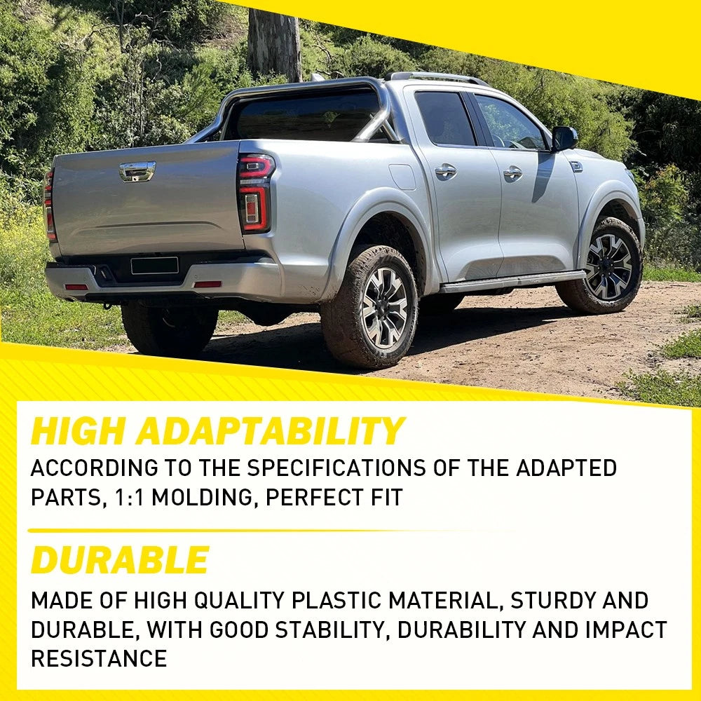 Car Tailgate Handle W/O Lock fit for Great Wall Poer Power GWM Cannon Chrome