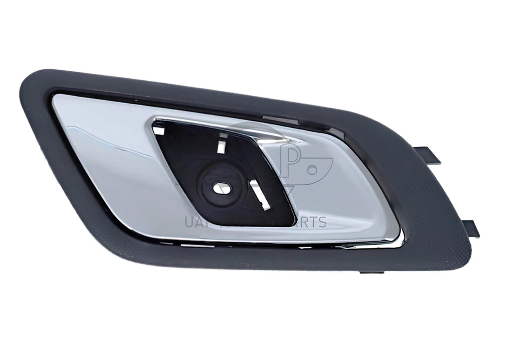 Chrome Lever Black Housing Rear Right Inner Door Handle for Ford Ranger PX 11-20