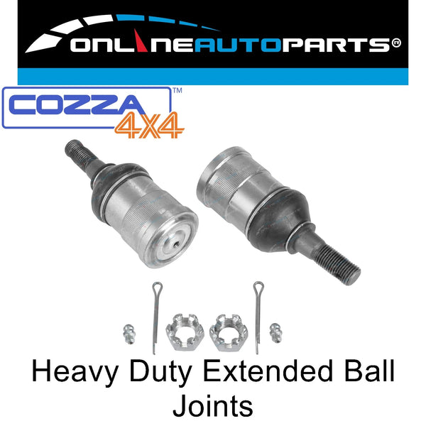 Pair of extended upper ball joints for Mazda BT-50 UP UR with 2 inch lift