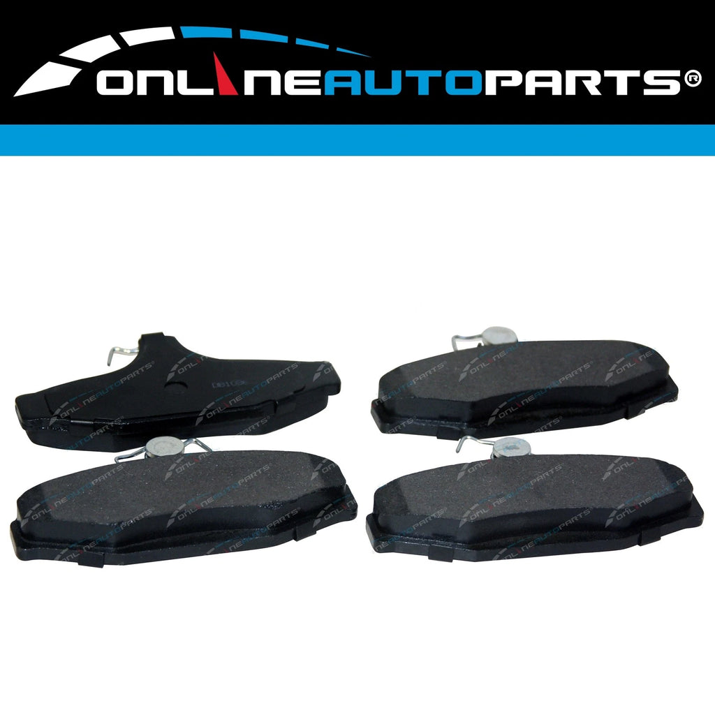 2 Rear Disc Rotors + Brake Pads for Commodore VN VG VP VR VS 88~97 V6 V8 non IRS