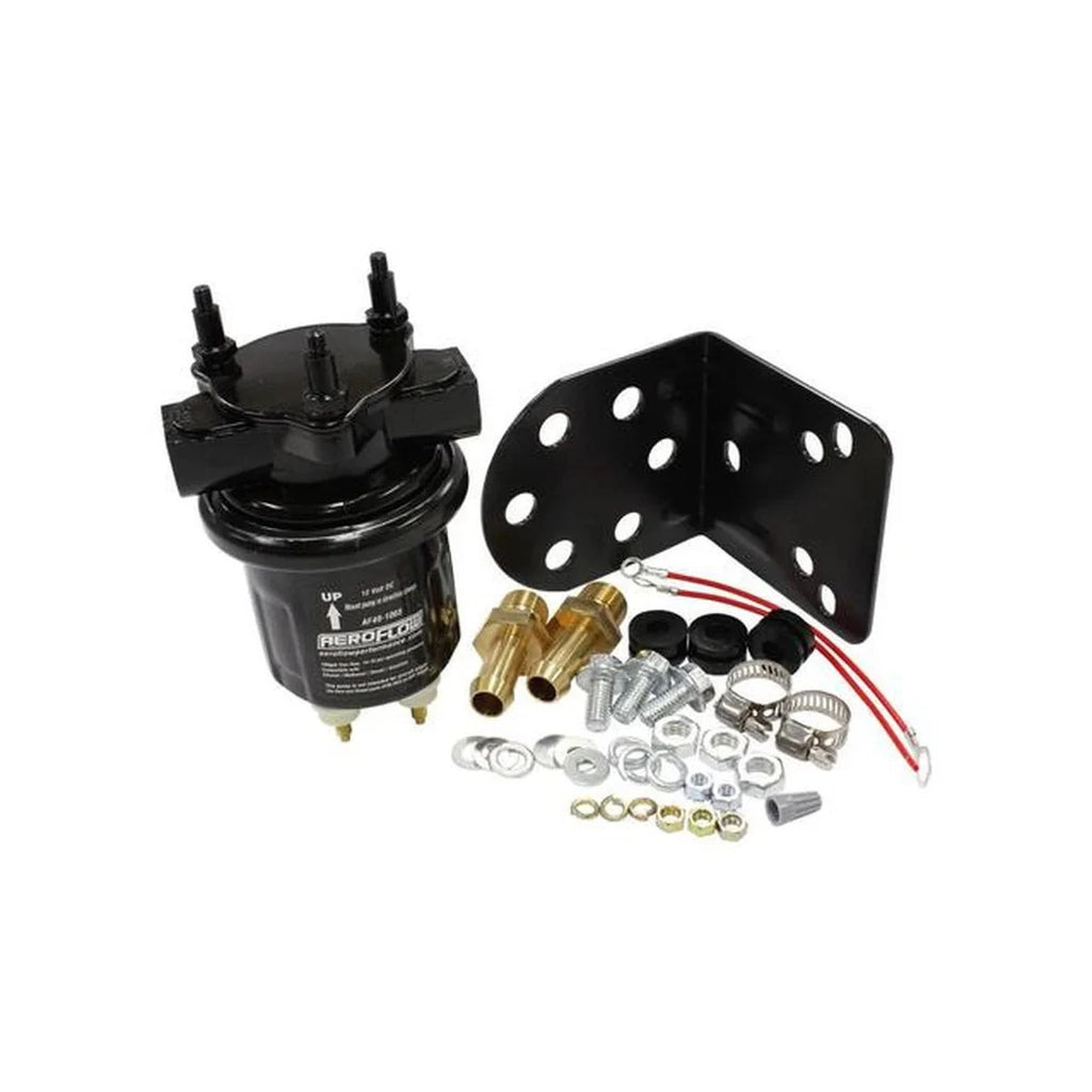Aeroflow AF49-1065 Fuel Pump Compact Electric Black 100 Gph 14 PSI