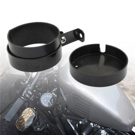 Black Side Mount Speedo Relocation Bracket For Harley Sportster XL883 1200 48 72